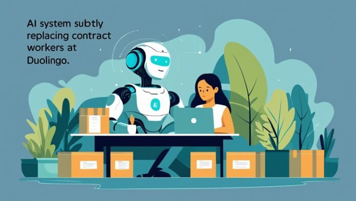 AI will replace contract workers at Duolingo