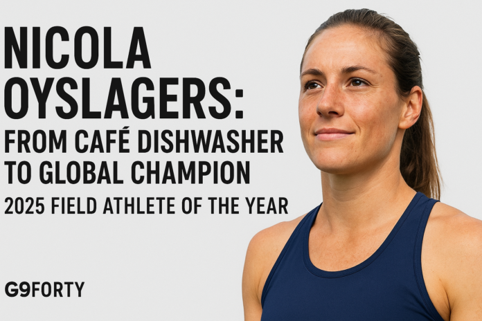 Nicola Olyslagers: From Café Dishwasher to Global Champion | 2025 Field Athlete of the Year