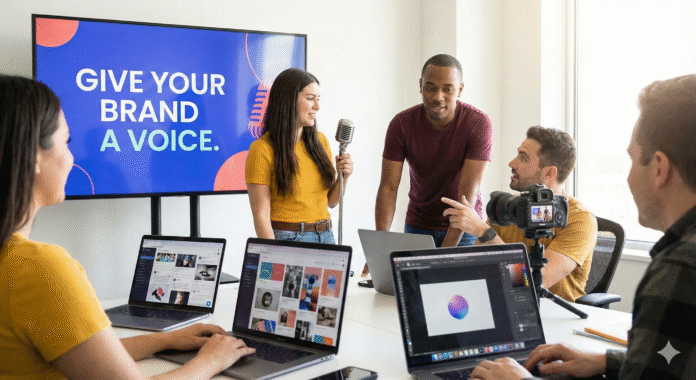 Give Your Brand a Voice — Full Social Media Marketing & Content Creation Services