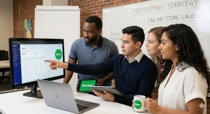 Launch Your Online Store — Let Fiverr Experts Build Your Shopify Dropshipping Business