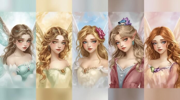 Five Fairy Portraits That Have a Storybook-Like Appearance