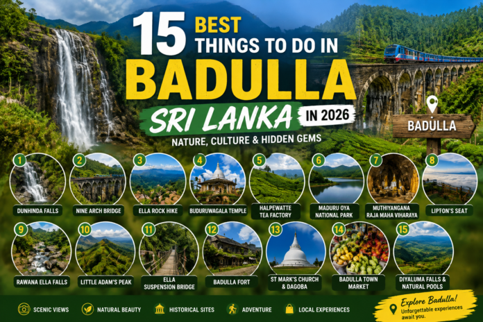 Best places to visit in Badulla Sri Lanka